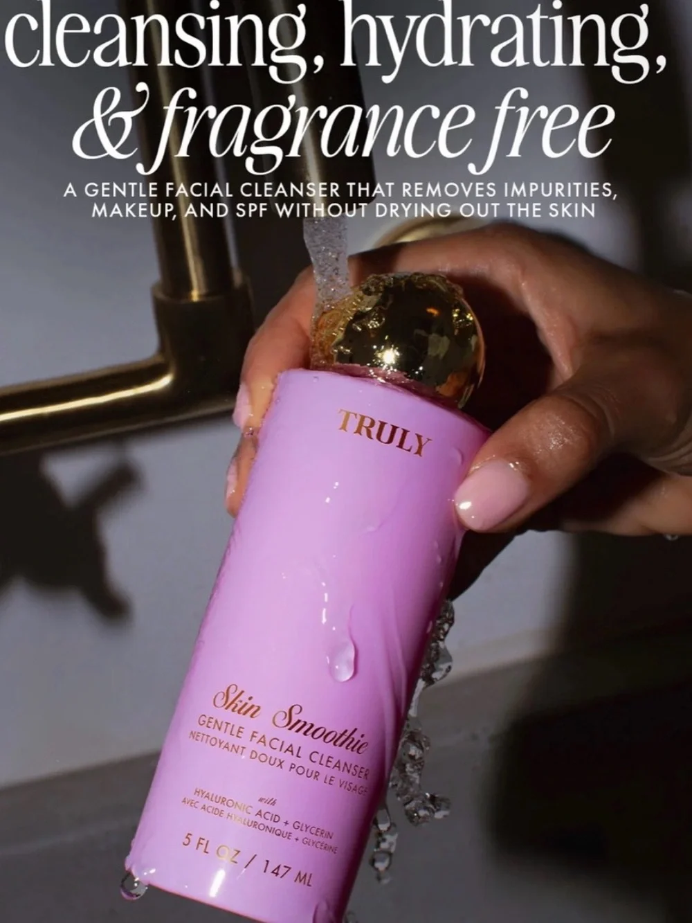 Truly Beauty Skin Smoothie Gentle Facial Cleanser, New & Sealed